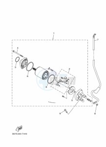 MT-10 MTN1000 (B5Y6) drawing STARTING MOTOR