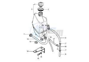 X9 250 drawing Expansion tank