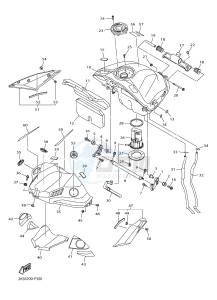 YZF-R1M 998 R2 (2KS7) drawing FUEL TANK