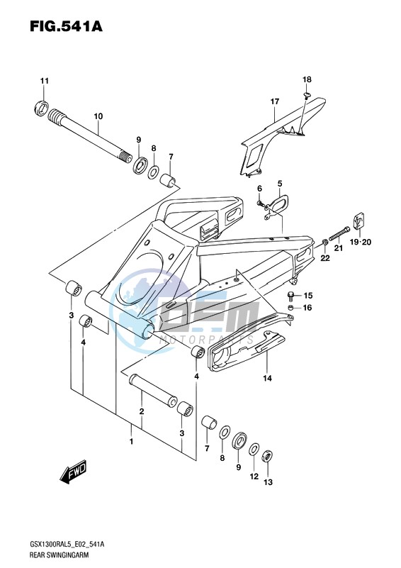 REAR SWINGINGARM