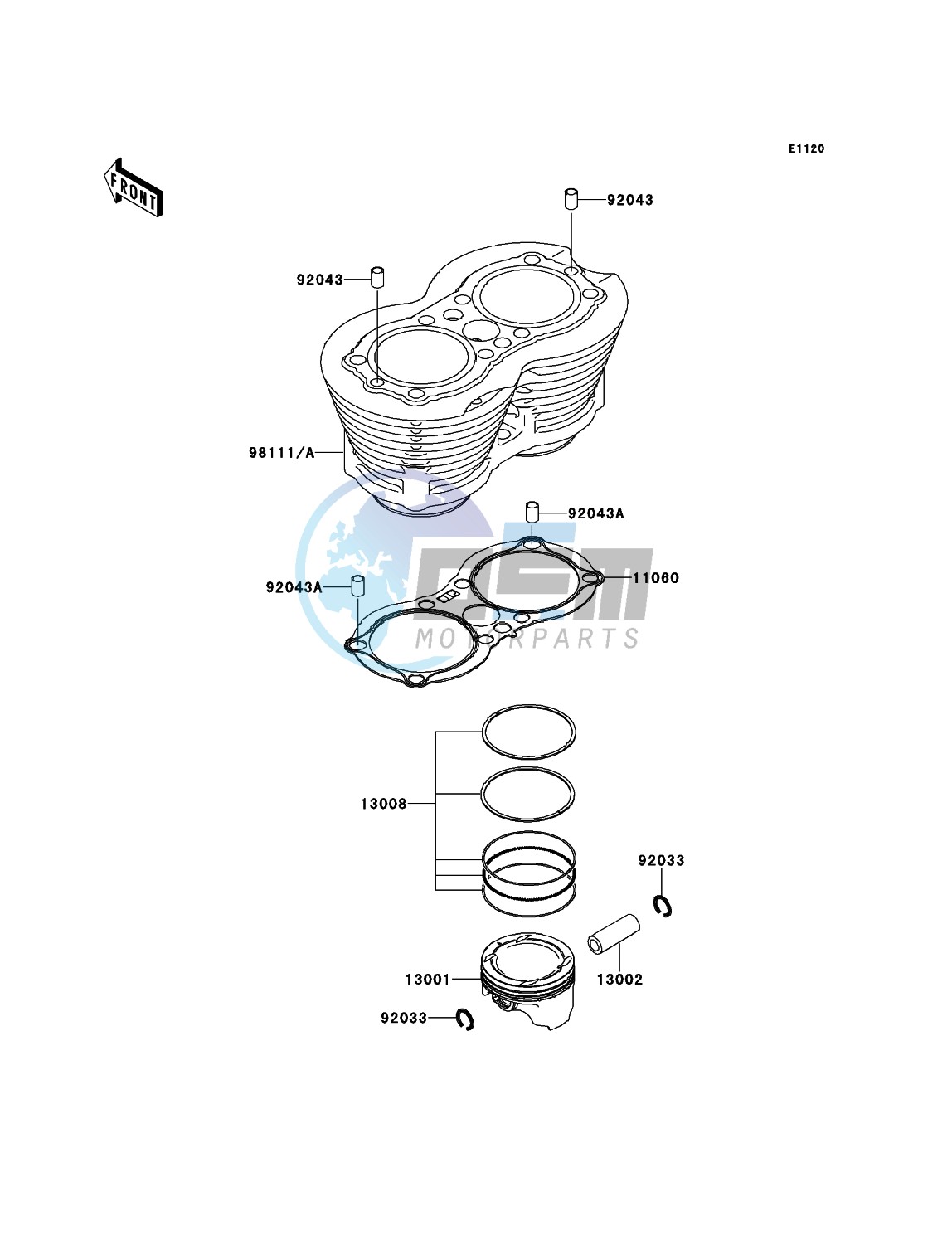 Cylinder/Piston(s)