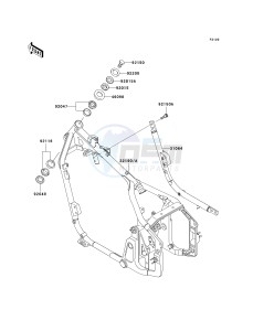 VN 800 B [VULCAN 800 CLASSIC] (B10) B10 drawing FRAME