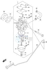 DF 6A drawing Carburetor