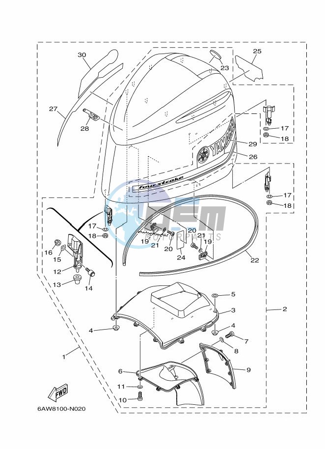 FAIRING-UPPER