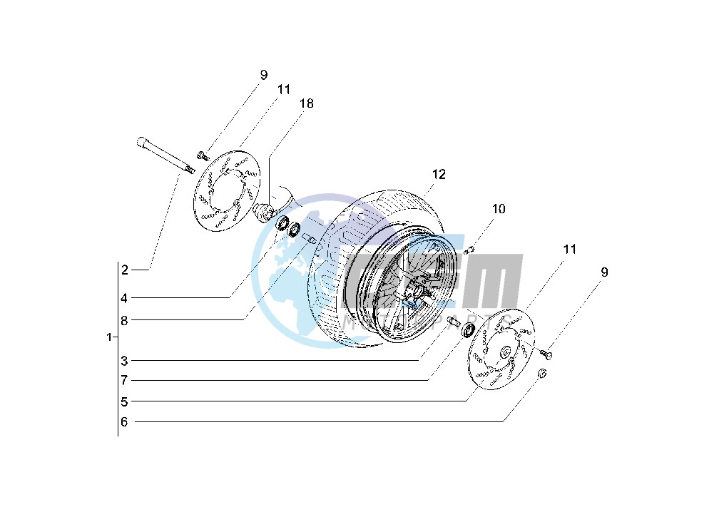 Front wheel