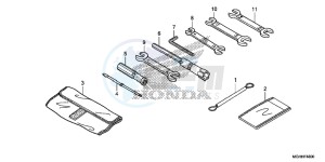 VFR1200XDH 2ED - (2ED) drawing TOOL