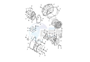 FJR A ABS 1300 drawing CRANKCASE COVER