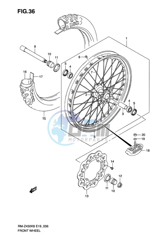 FRONT WHEEL