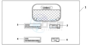 GL18009 France - (F / CMF) drawing INNER S/B LID ORG