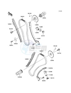 VN900_CUSTOM VN900C8F GB XX (EU ME A(FRICA) drawing Camshaft(s)/Tensioner