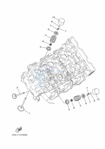 YXZ1000E YXZ1000R (B5JD) drawing VALVE