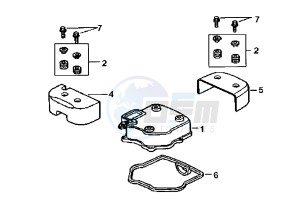 HUSKY - 125 cc drawing CYLINDER HEAD COVER