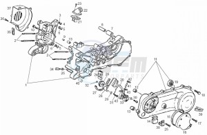 ATLANTIS BULLET - 50 cc VTHAL1AE2 Euro 2 2T AC GBR drawing Crankcase (Positions)