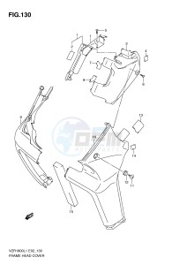 VZR1800 (E2) INTRUDER drawing FRAME HEAD COVER (VZR1800ZL1 E2)