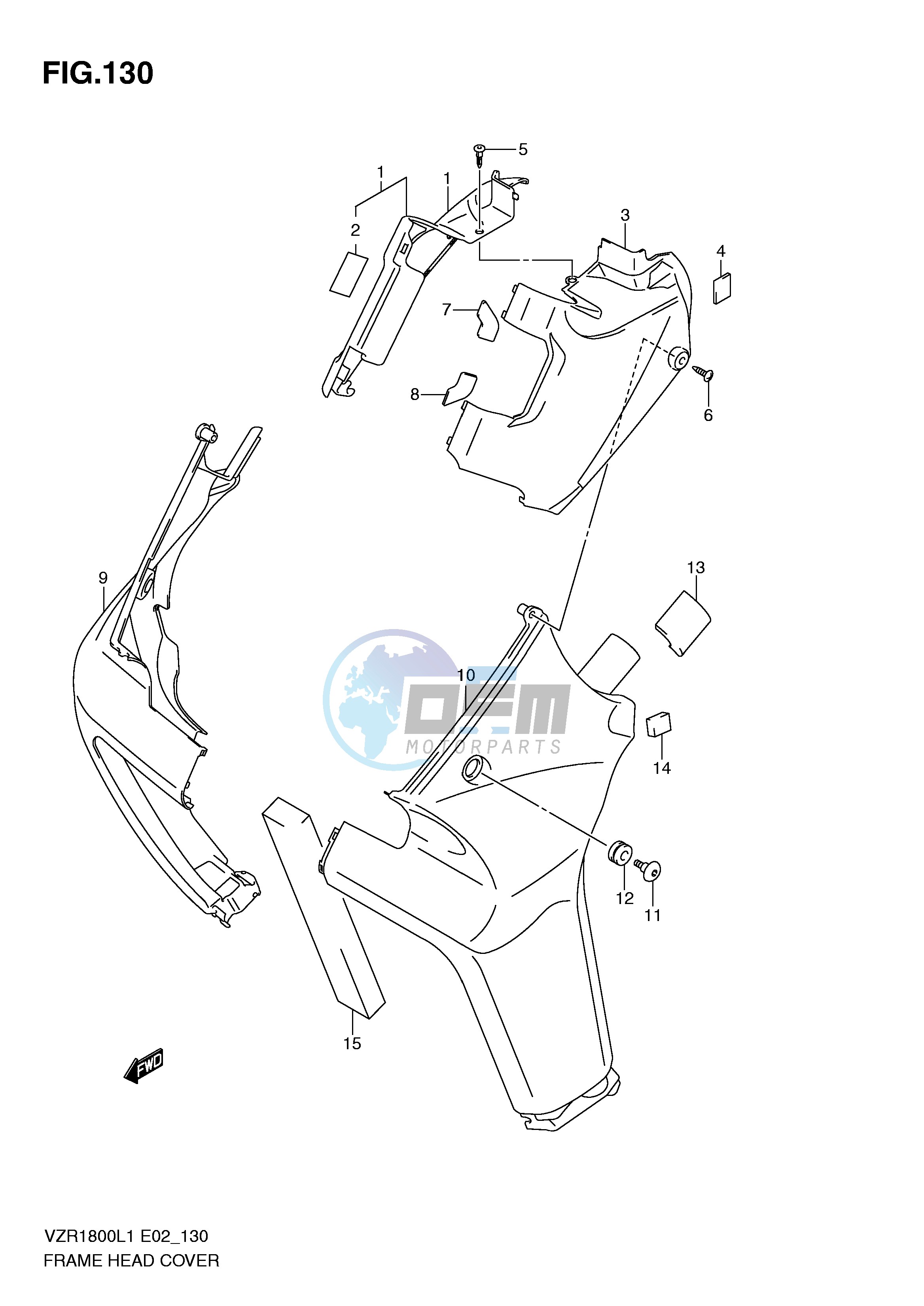 FRAME HEAD COVER (VZR1800ZL1 E2)