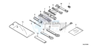 NC750XAE NC750XA Europe Direct - (ED) drawing TOOL