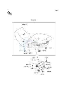 VERSYS_1000 KLZ1000AEF FR GB XX (EU ME A(FRICA) drawing Seat