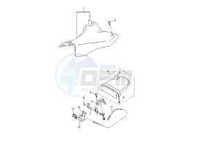 YZF R1 1000 drawing SEAT