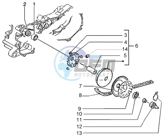 Driving pulley