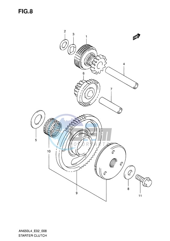 STARTER CLUTCH