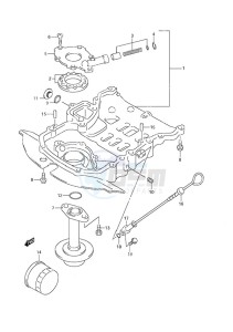 DF 40 drawing Oil Pump