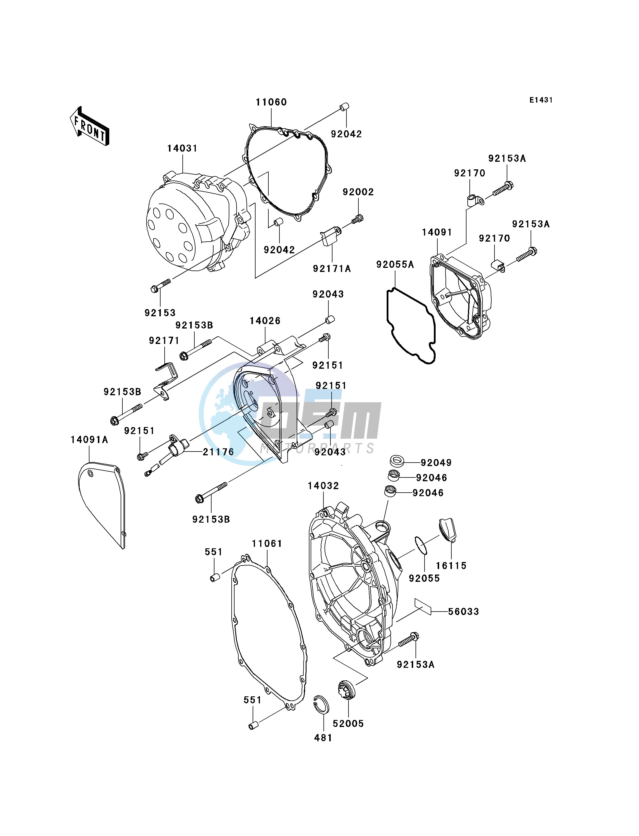 ENGINE COVER-- S- -