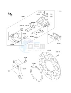 VN 2000 H [VULCAN 2000 CLASSIC] (8F-9F) H8F drawing REAR BRAKE