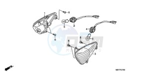 XL1000V9 Ireland - (EK) drawing WINKER