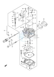 DF 9.9A drawing Carburetor