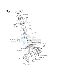 ZG 1400 B [CONCOURS 14] (8F-9F) B9F drawing CRANKSHAFT_PISTON-- S- -