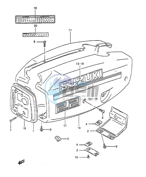 Engine Cover (DT 2.2 1997)