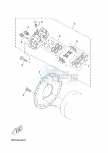 XC115F  (BL75) drawing AIR SHROUD & FAN