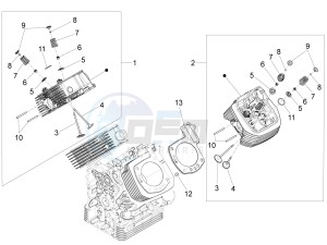 MGX 21 FLYING FORTRESS 1380 EMEA drawing Cylinder head - valves