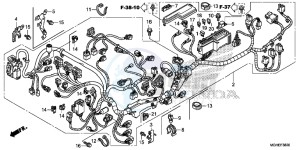 VFR1200XLE CrossTourer 2ED drawing WIRE HARNESS