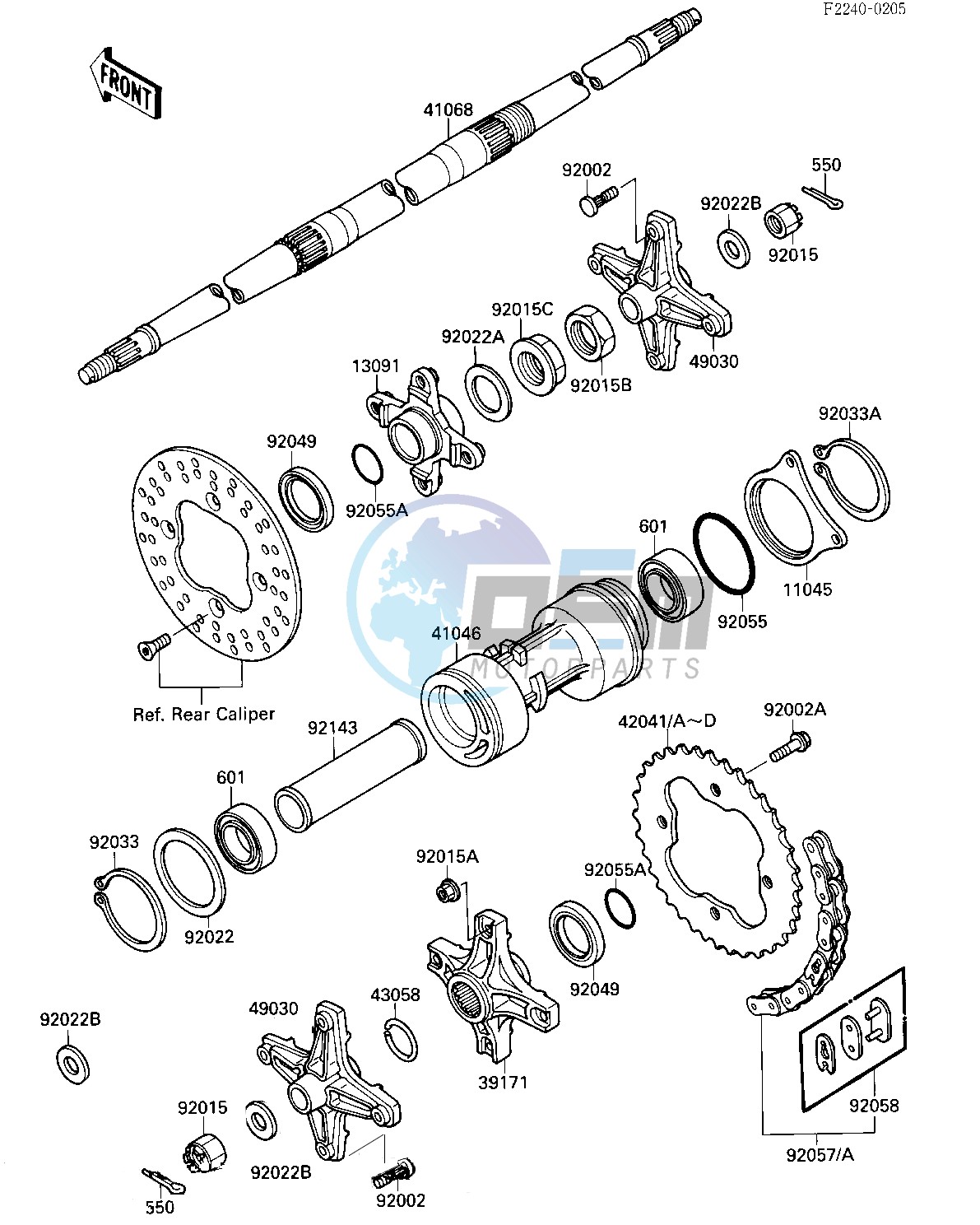 REAR HUB