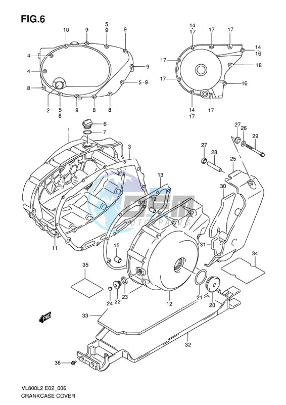 CRANKCASE COVER