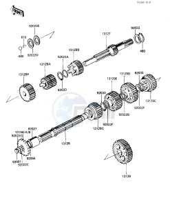 KD 80 M [KD80] (M8) [KD80] drawing TRANSMISSION