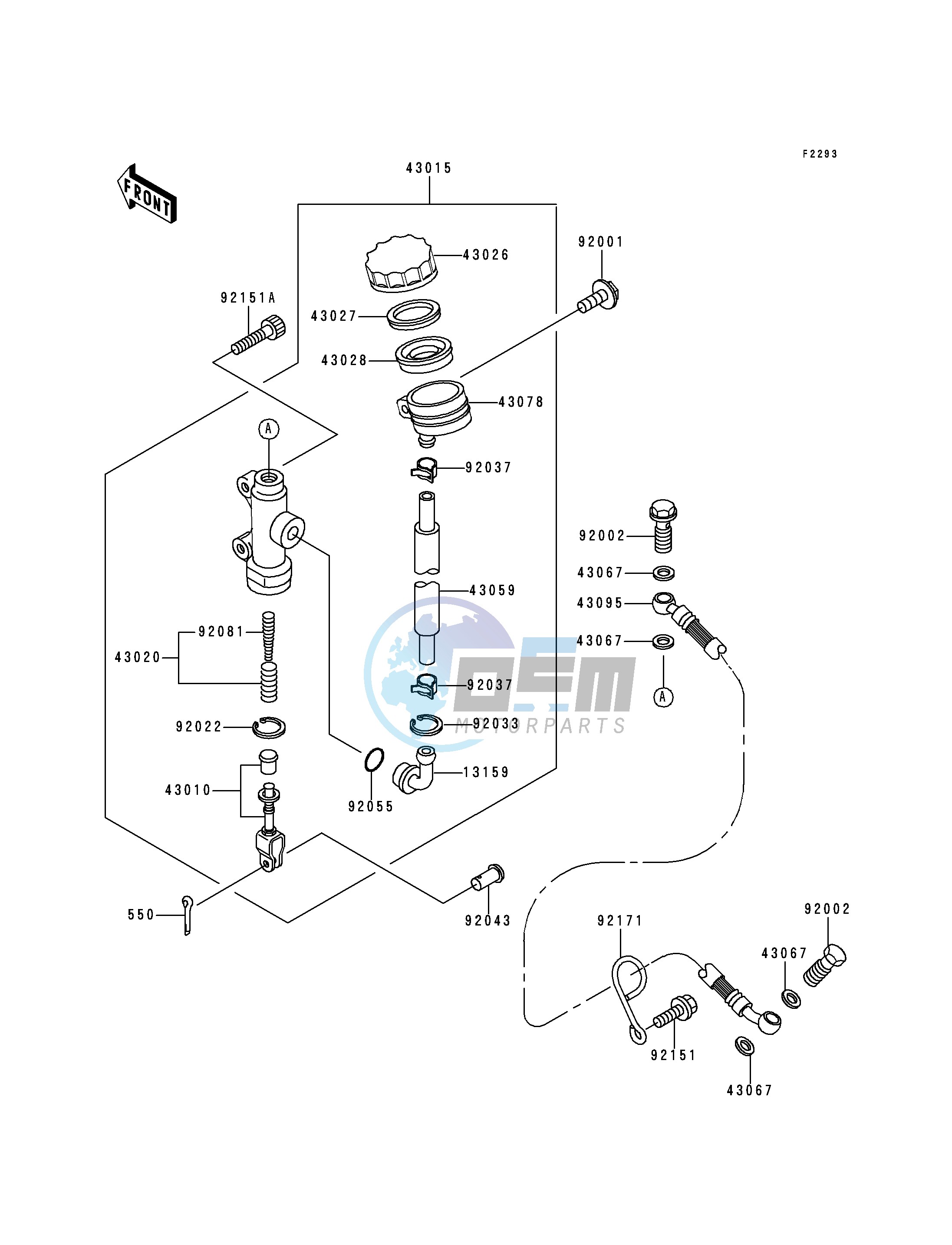 REAR MASTER CYLINDER