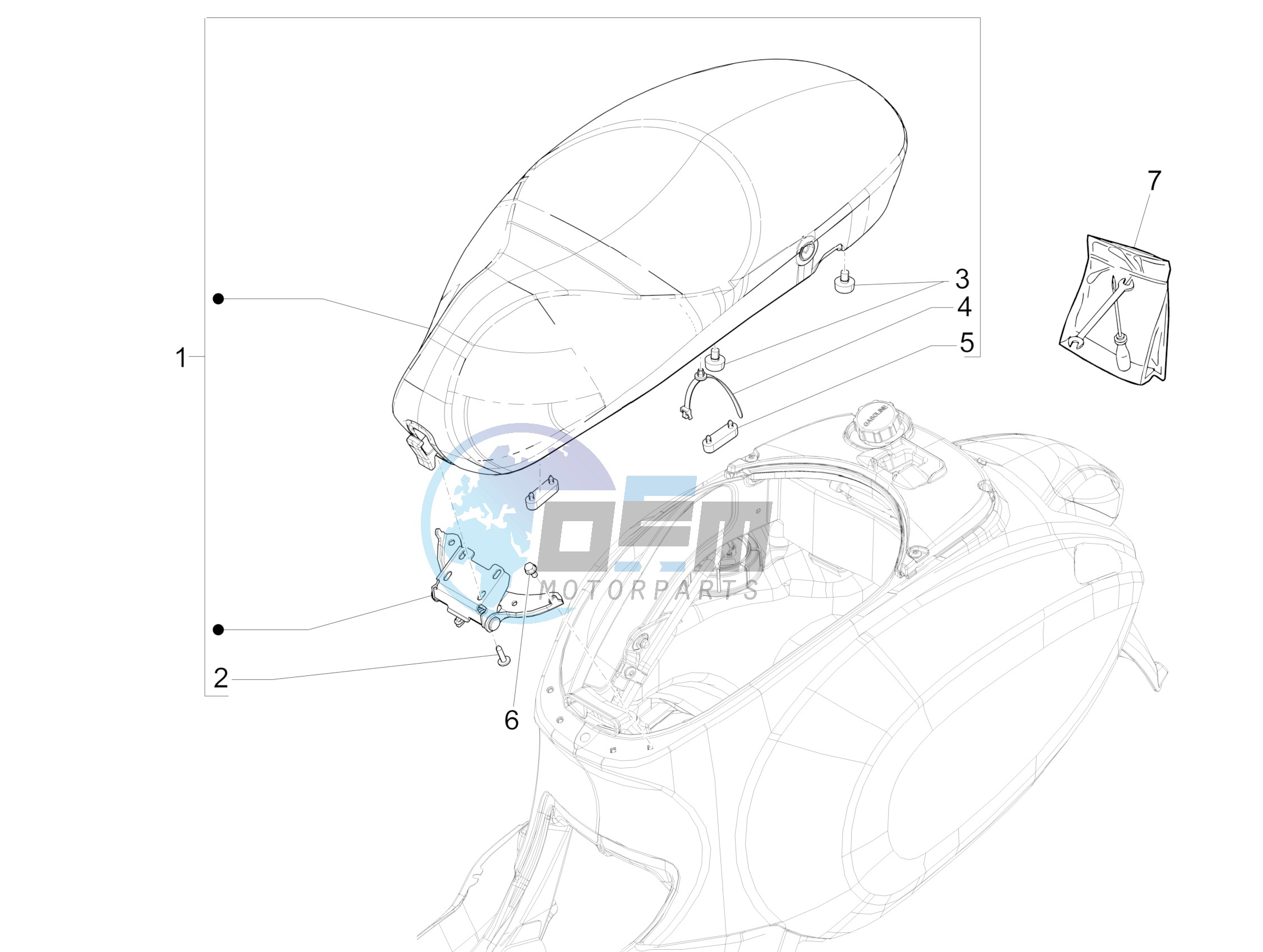 Saddle/seats