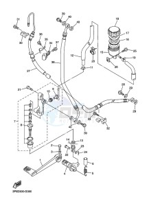 FJR1300-AE (B96S) drawing REAR MASTER CYLINDER