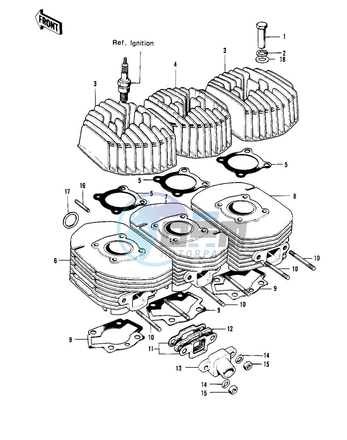 CYLINDER HEADS_CYLINDERS -- 74-75 S3_S3-A- -