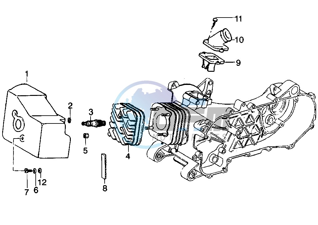 Cylinder head - Induction Pipe