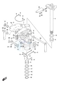 DF 50A drawing Swivel Bracket High Thrust