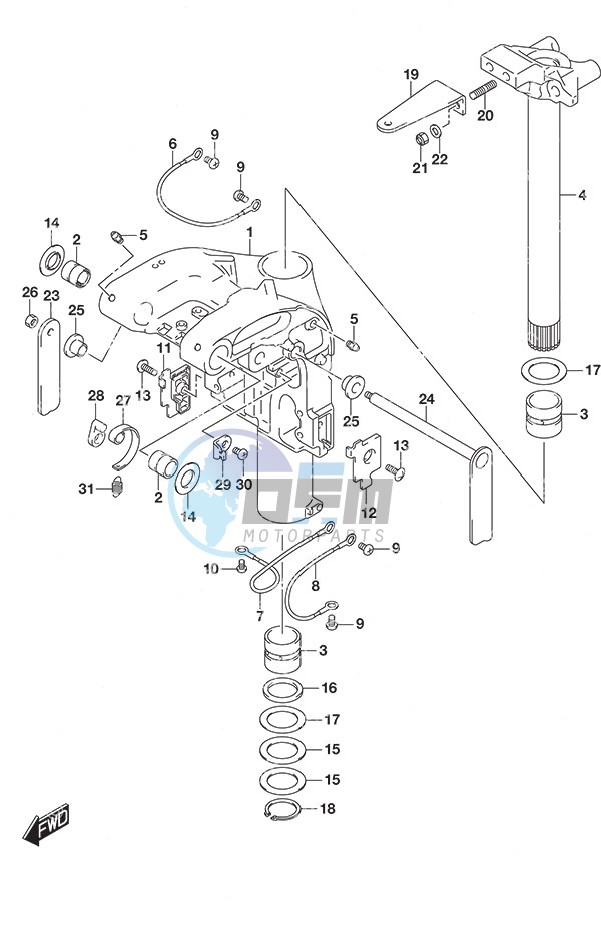 Swivel Bracket High Thrust