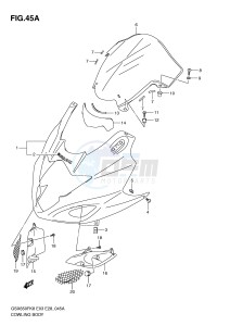 GSX650F (E3-E28) Katana drawing COWLING BODY (MODEL L0)