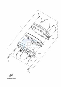 GPD155-A  (BBD8) drawing CRANKCASE COVER 1