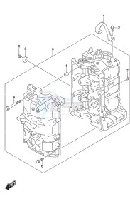 DF 40A drawing Cylinder Block