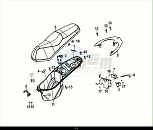 JET 14 200I (XC20W1-EU) (M1) drawing SEAT REAR GRIP