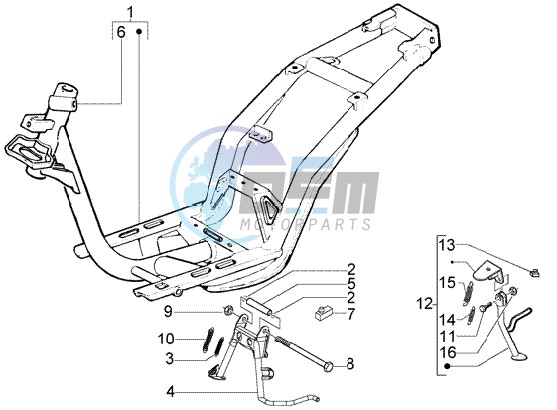 Chassis - Central stand