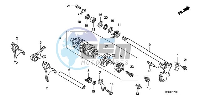 GEARSHIFT DRUM